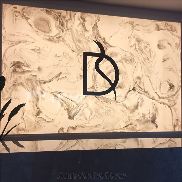 Wholesale Snow White Translucent Crystallized Stone