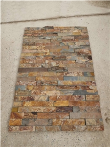 Rusty Slate Stacked Stone Cladding Ledgestone