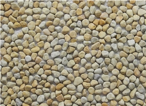 Cream Yellow Pebble Stone-4705