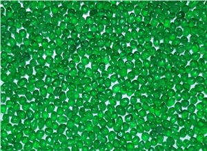 Green Crystal-4910 Glass Pebble Mosaic Green Crystal-4910 Glass Pebble Mosaic