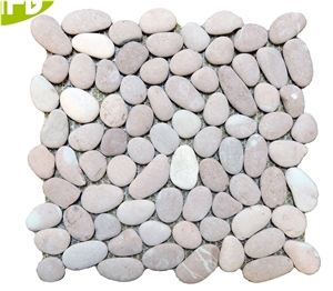 Pink Pebble Mosaic -Yas034 Pink Pebble Mosaic -Yas034