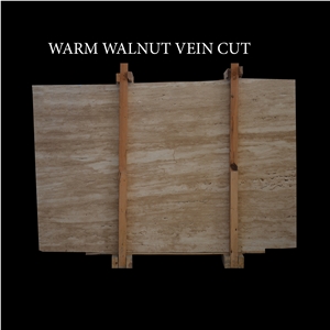 Noce Warm Walnut Vein Cut Travertine Slabs Noce Warm Walnut Vein Cut Travertine Slabs