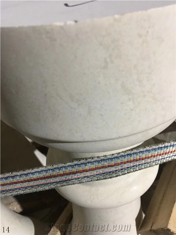 Anatolian Beige Marble Stair Baluster Balustrades