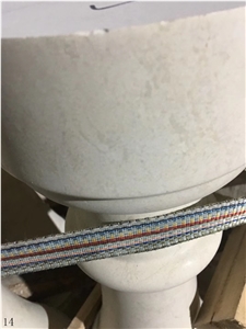Anatolian Beige Marble Stair Baluster Balustrades