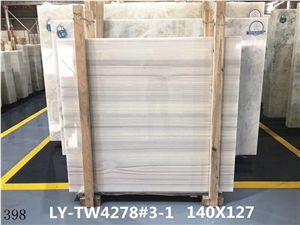 Athen White Jade Wood Grain Onyx Wall Panels