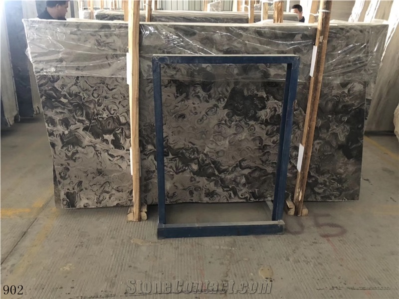 Cappuccino Brown Marble Quarry Block Raw Rock
