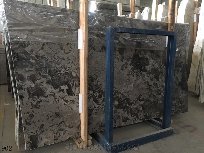 Cappuccino Brown Marble Quarry Block Raw Rock