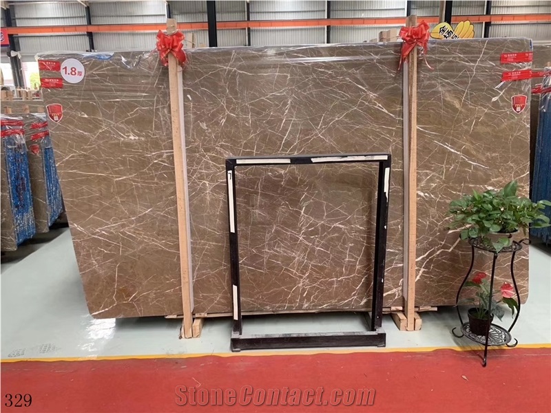 Cazeau Brown Marble Kazuo Latte Brown Wall Tiles