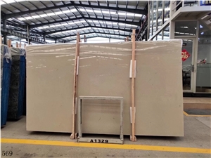 Champagne Beige Limestone Stone Slab Wall Floor