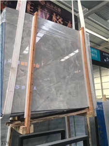 China Blue Savoy Marble Slab Tiles Wall Cladding