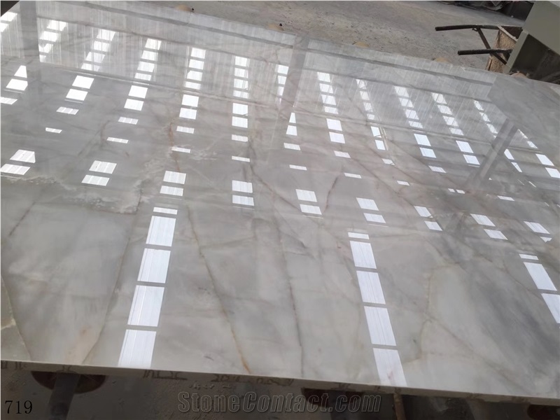 China Blue Savoy Marble Slab Tiles Wall Cladding