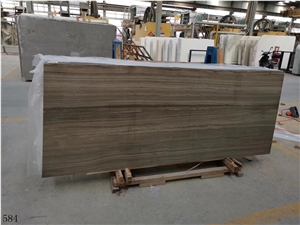 China Coffee Wood Vein Marble Royal Brown Slab For Floor