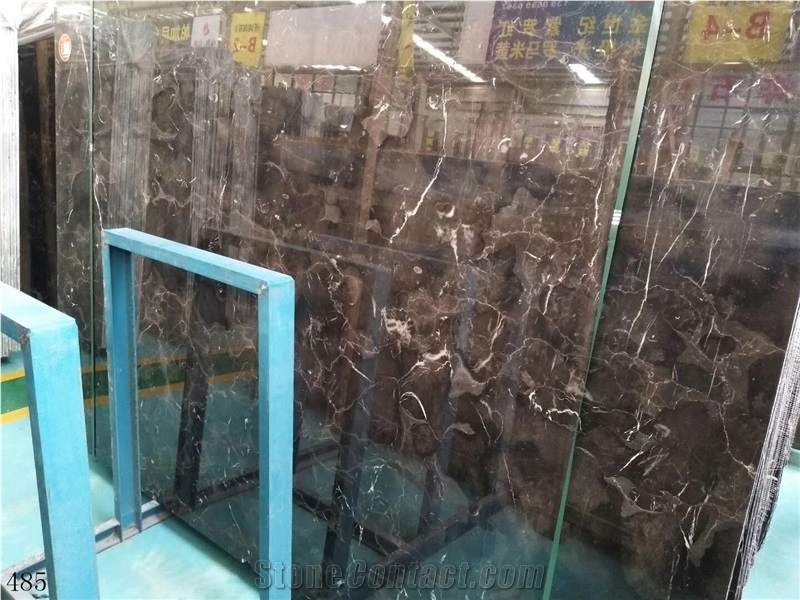China Dark Emperador Marble Slab Wall Floor Tiles