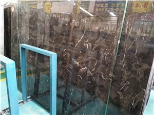 China Dark Emperador Marble Slab Wall Floor Tiles