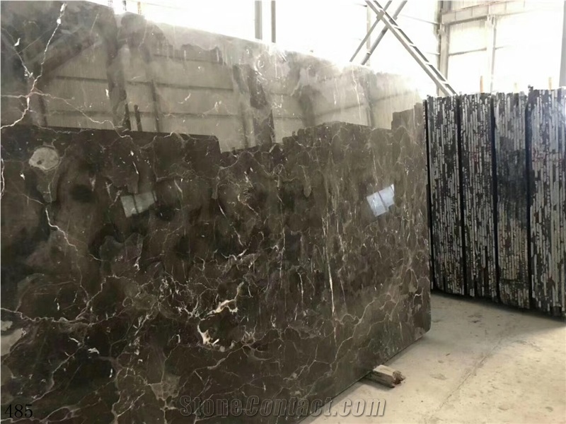 China Dark Emperador Marble Slab Wall Floor Tiles