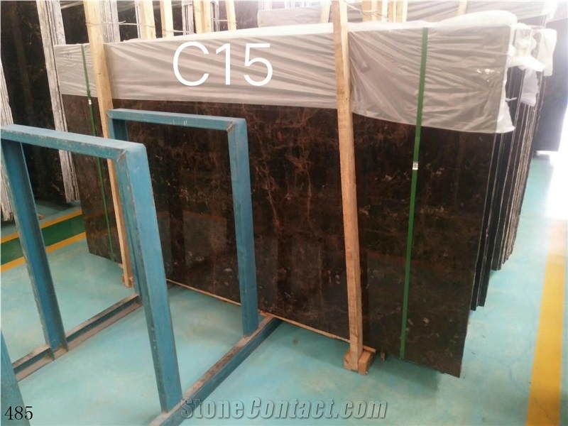 China Dark Emperador Marble Slab Wall Floor Tiles