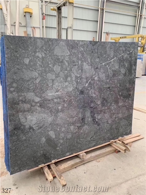 China Imperial Grey Marble Slab Tiles Walling Use
