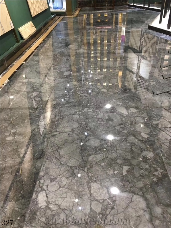 China Imperial Grey Marble Slab Tiles Walling Use