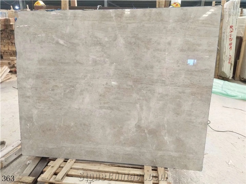 China Milano Light Grey Marble Slab Tiles Walling