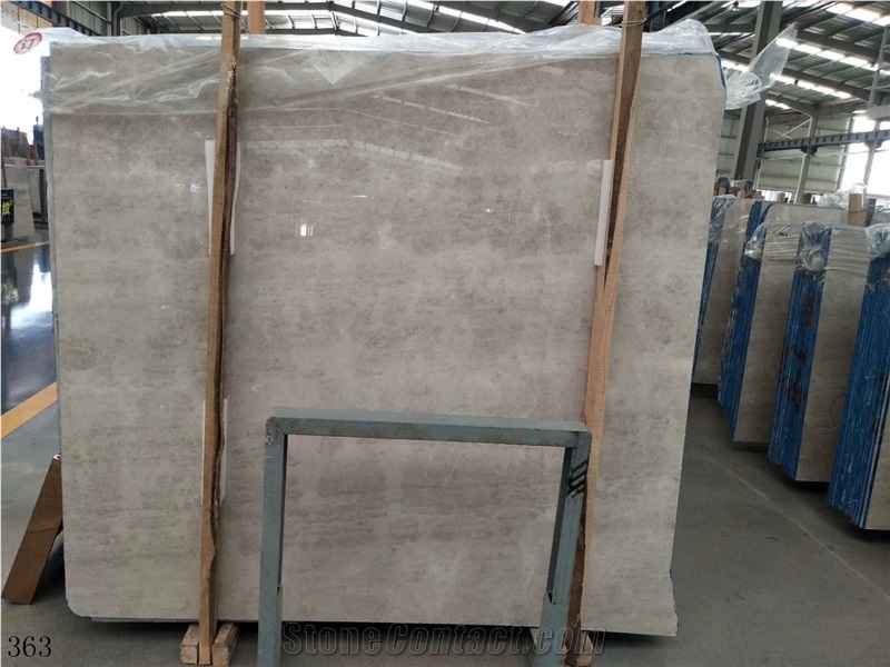 China Milano Light Grey Marble Slab Tiles Walling