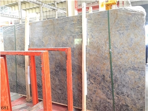 China Provence Grey Marble Slab Tiles Floor Use