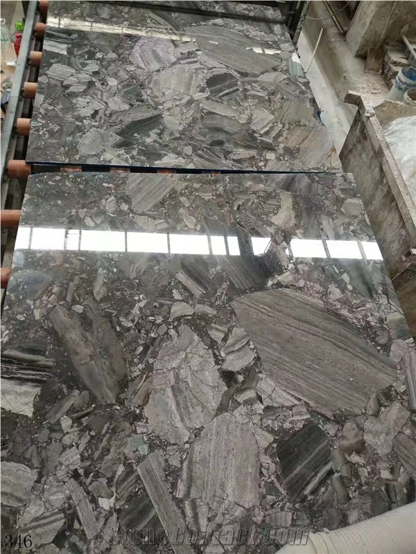 China Serbia Grey Marble Slab Tiles Wall Cladding