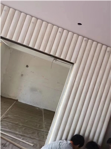 China White Ice Jade Marble Slab Tiles Wall Use