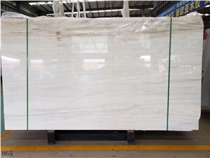 Eurasian White Wood Grain Marble for Vanity Top