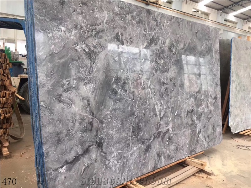 Fior Di Bosco Grey Etruscan Gray Stone Slab Tile