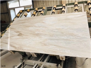 Hebei Crystal Wooden Vein Marble Slab Tile Floor