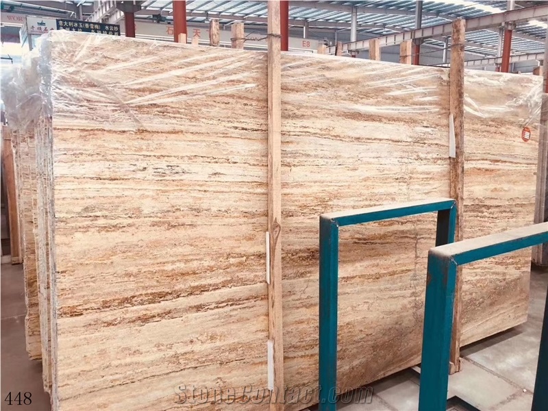 Iran Antique Yellow Travertine Azarshar Giallo