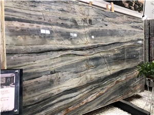 Iran Levin Marble Multicolor Stone Slab Tile Floor
