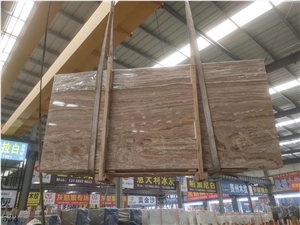 Jade Travertine Honey Traonyx Slab in China Market