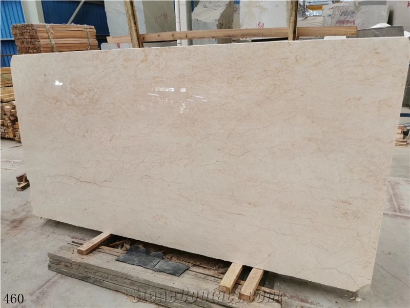 Miracle Beige Fossil Marble Slab Discounted Price