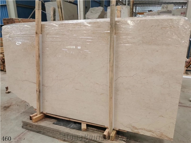 Miracle Beige Fossil Marble Slab Discounted Price