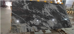 Negro Pinta Marmol Black Marble Slab Tile Stone