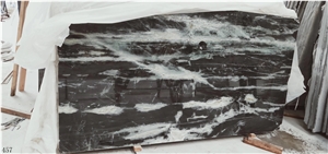 Negro Pinta Marmol Black Marble Slab Tile Stone
