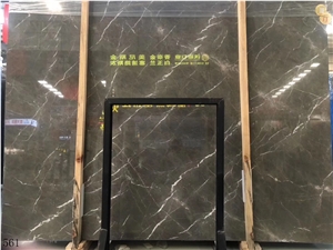 New Grey Marble Real Madrid Ash Stone Slab Floor New Grey Marble Real Madrid Ash Stone Slab Floor