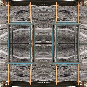 Nimbus Wooden Mulicolor Marble Slab Wall Tile