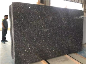 Norway Silver Pearl Granite Haakestad Larvik Slab