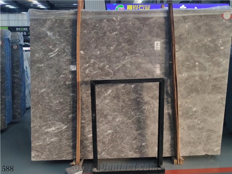 Ocean Gray Fossil Diamond Stone Grey Limestone Big Slab
