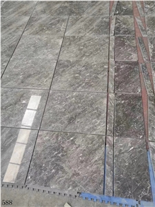 Ocean Gray Fossil Diamond Stone Grey Limestone Big Slab