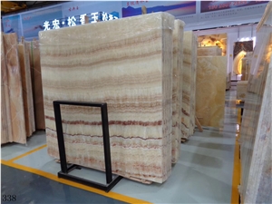 Seben Rainbow Honey Onyx Slab Tiles Wall Cladding