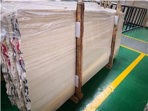 Serpeggiante Silvabella Chiaro Beige Marble Slab