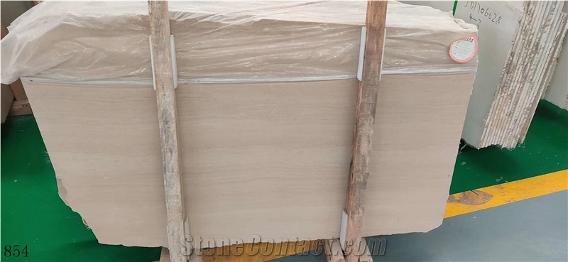 Serpeggiante Silvabella Chiaro Beige Marble Slab