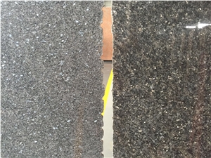 Norway Silver Pearl Blue Granite Thick Slabs For Buliding