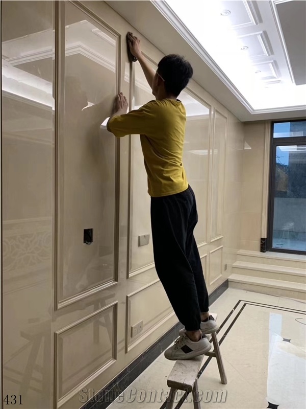 Super Mario Cream Ivory Marble Royal Wall Tiles