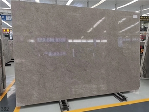 Turkey Champagne Gray Marble Slab Tiles Walling