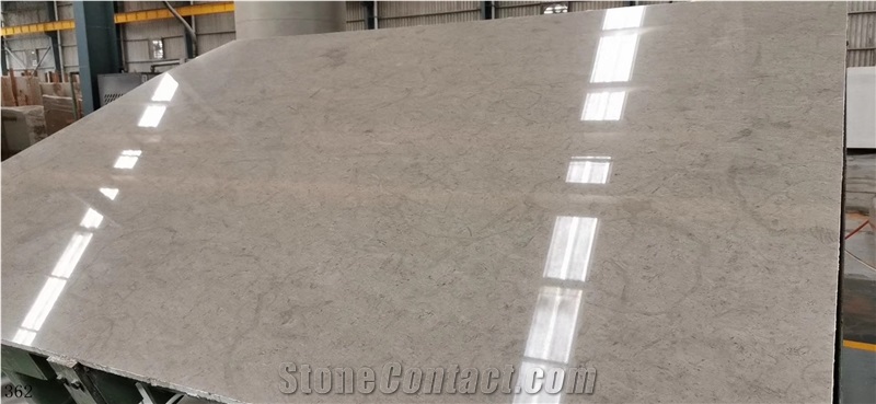 Turkey Champagne Gray Marble Slab Tiles Walling