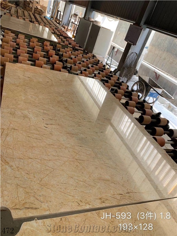 Turkey Golden River Marble Slab Wall Floor Tiles